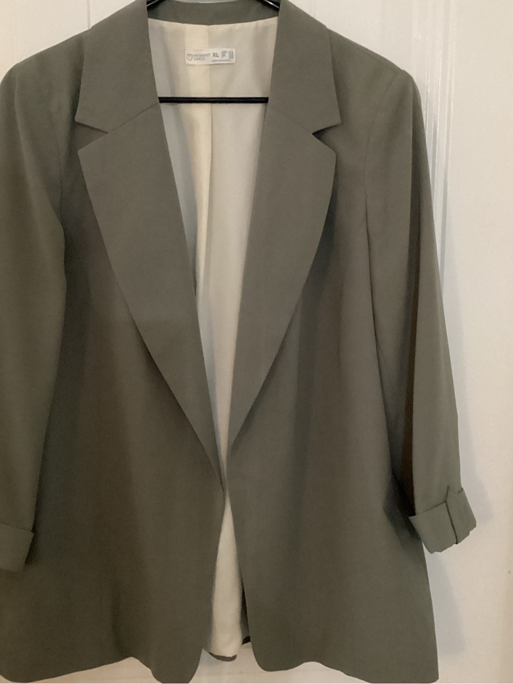 Primark Olive Green Relaxed Blazer Jacket #workwear #blazer